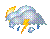 Graupelgewitter