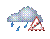 Regen mit Sturm